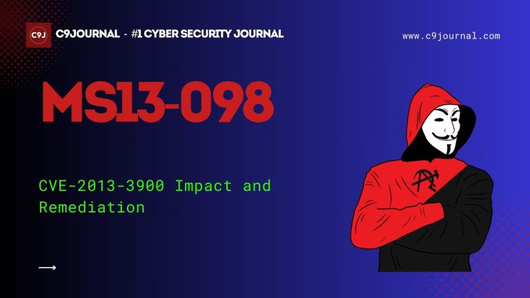 CVE-2013-3900 (MS13-098) Vulnerability and Its Mitigation